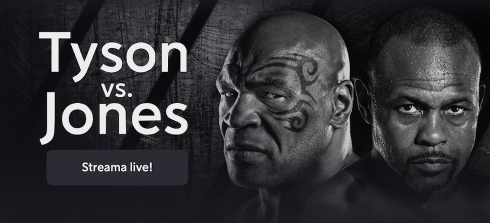 Mike Tyson vs Roy Jones tv tider- vilken tid börjar Tyson Jones svensk tid?
