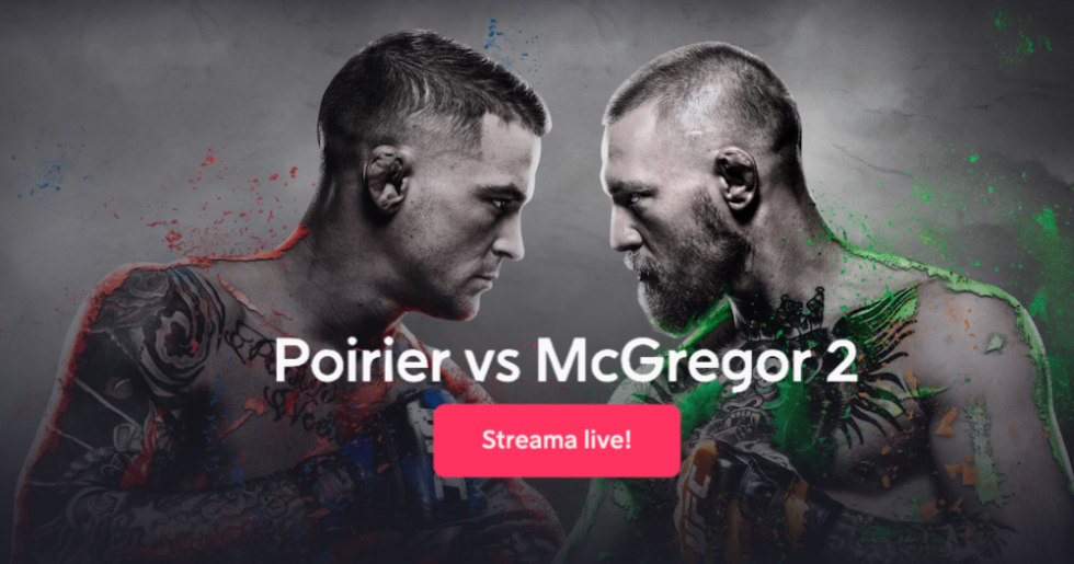 UFC 257 TV tider Poirier McGregor svensk tid – vilken tid visas fighten i Sverige?