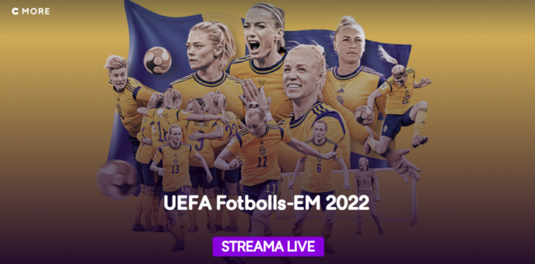 Sverige England vilken tid sänds semifinal Fotbolls EM 2022?